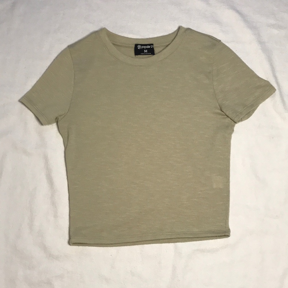 Ribbed Crop Top